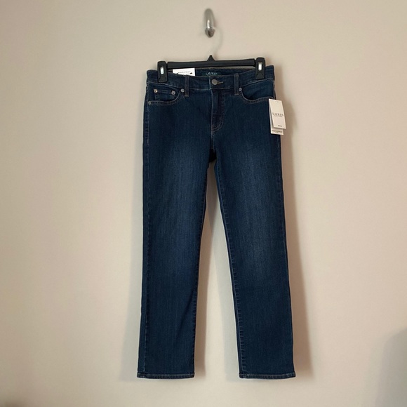 ralph lauren petite jeans classic straight